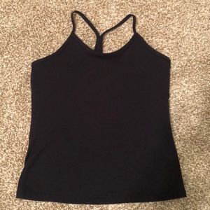 Lands End Black Workout Tank